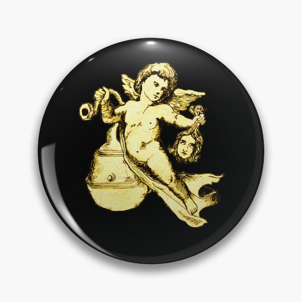 Item preview, Golden Cherub Angel designed and sold by Sick-Side.
