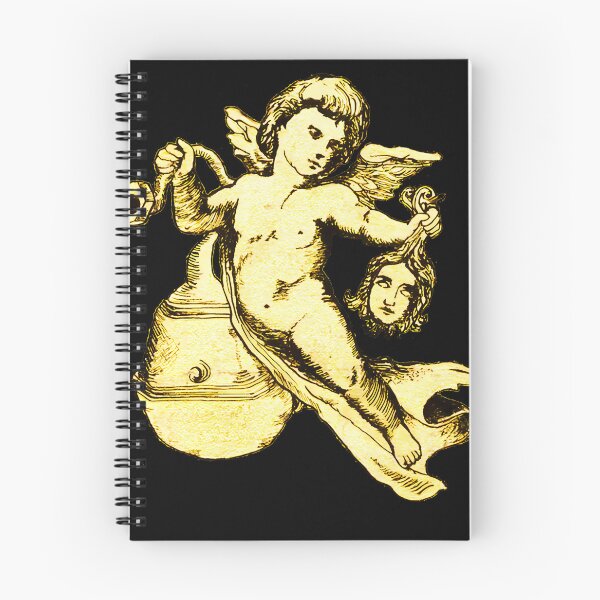 Artikelvorschau, Goldener Cherub-Engel entworfen und verkauft von Sick-Side.