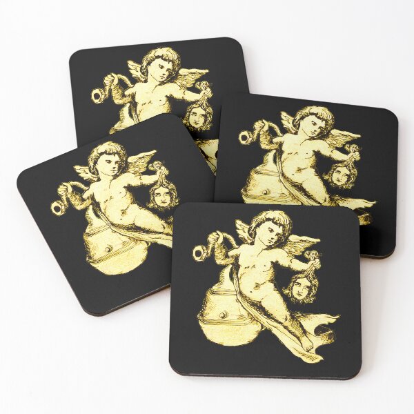 Item preview, Golden Cherub Angel designed and sold by Sick-Side.