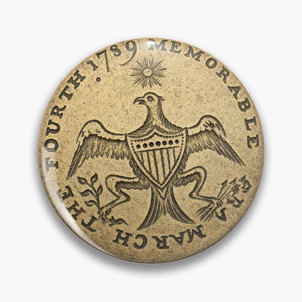 Item preview, George Washington 1789 Inaugural Button designed and sold by ArtSpireWorks.