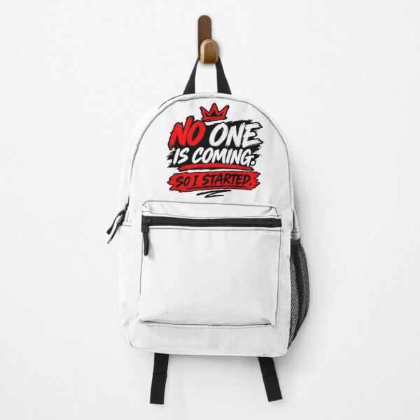 Item preview, No One Is Coming So I Started – Motivational Mindset Design designed and sold by Lovestickerco.