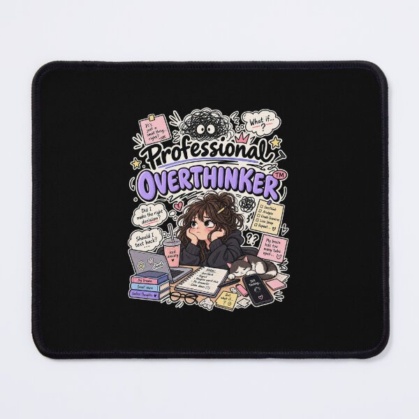 Item preview, Professional Overthinker – Funny Overthinking Humor designed and sold by DESPOT07.