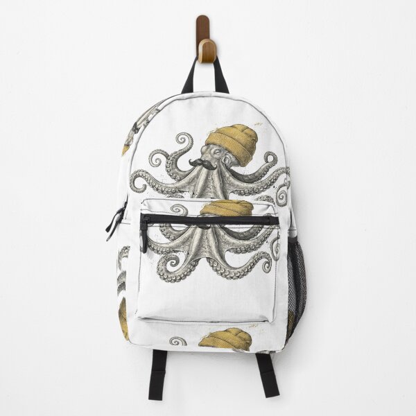 Item preview, Hipster Octopus Etching Style designed and sold by Nacho Average Designs.