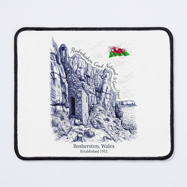 Item preview, St Govans Chapel Sketch Art designed and sold by EvergreenPark - Tee Studio.