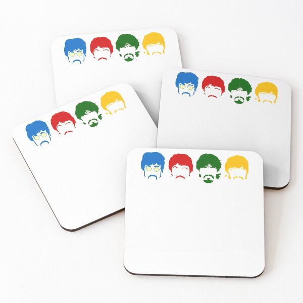 Item preview, Colorful Minimalist Four Musicians Silhouette designed and sold by RosemarieFerry.