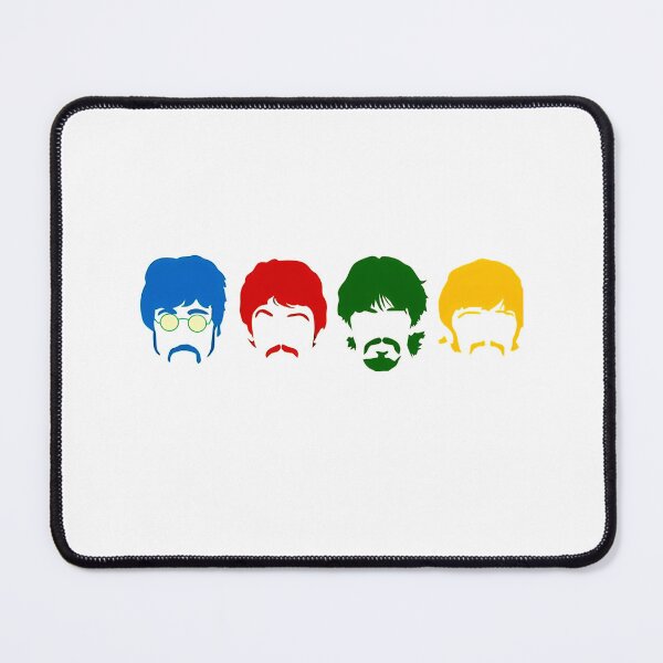 Item preview, Colorful Minimalist Four Musicians Silhouette designed and sold by RosemarieFerry.
