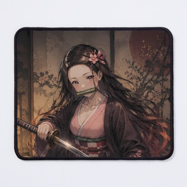 Item preview, Nezuko Kamado Demon Slayer Lantern Lit Samurai Calm designed and sold by Dashsopaner.