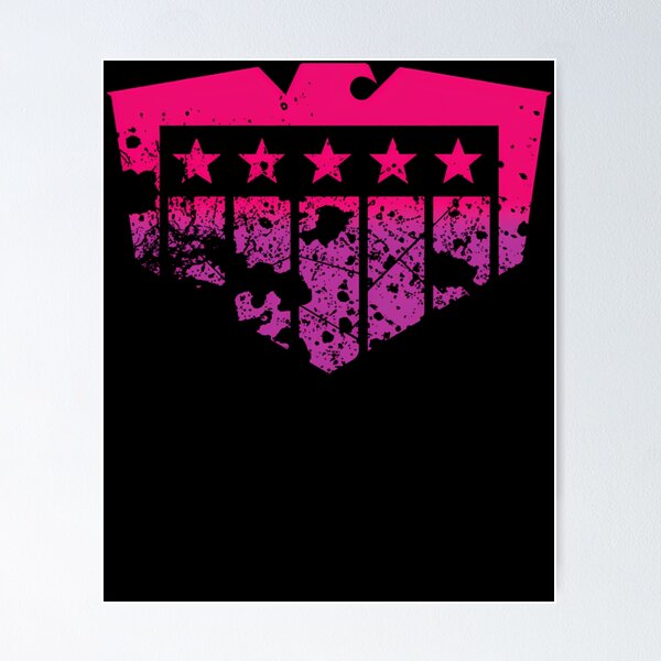 Item preview, Law Enforcement Neon Pink Justice Shield designed and sold by OmarX16.
