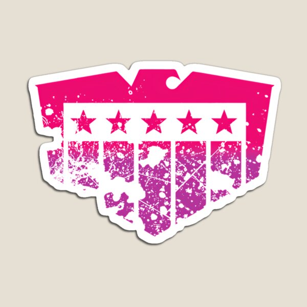 Item preview, Law Enforcement Neon Pink Justice Shield designed and sold by OmarX16.