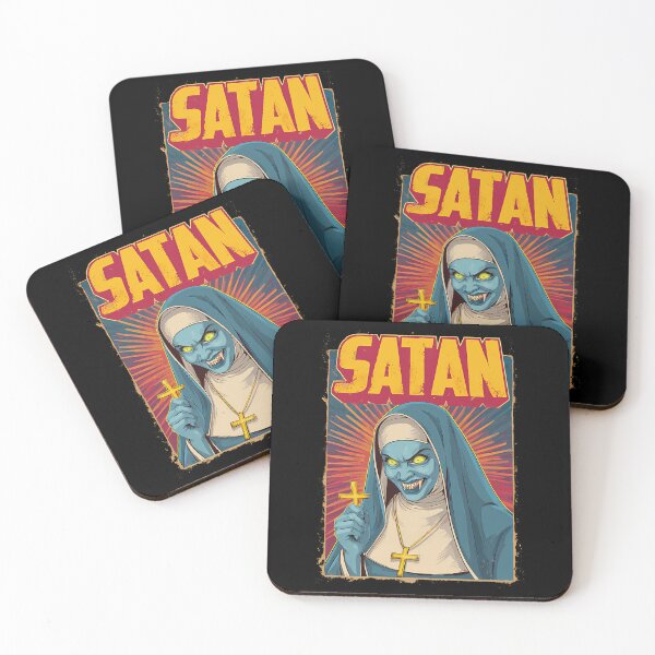Item preview, Demonic Evil Nun Satan Horror designed and sold by OmarX16.