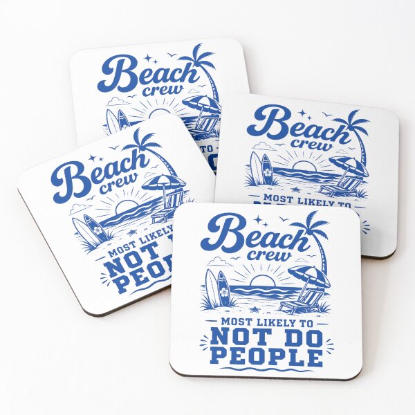 Item preview, Beach Crew, Funny Beach Most Likely, Matching Beach Group, Family Beach Trip Friends Beach Vacation designed and sold by Quiajia.