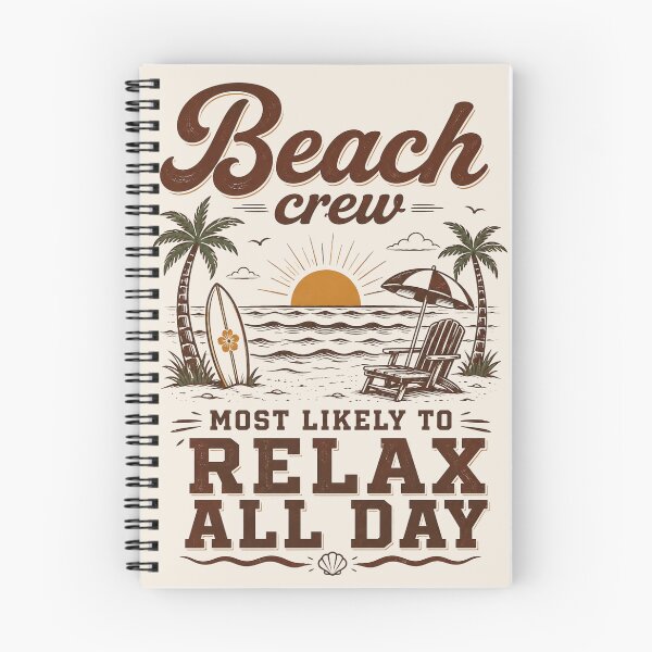 Item preview, Beach Crew, Funny Beach Most Likely, Matching Beach Group, Family Beach Trip Friends Beach Vacation designed and sold by Quiajia.