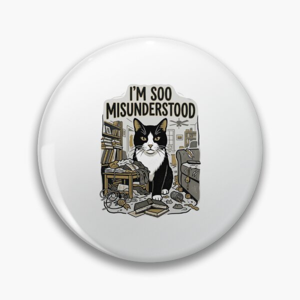 Item preview, cats are so misunderstood designed and sold by Goode-sense2025.