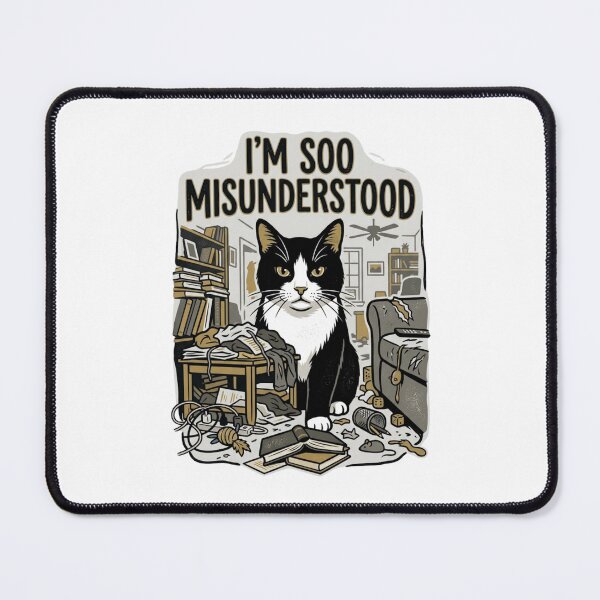 Item preview, cats are so misunderstood designed and sold by Goode-sense2025.
