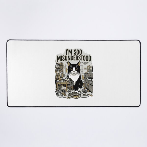 Item preview, cats are so misunderstood designed and sold by Goode-sense2025.