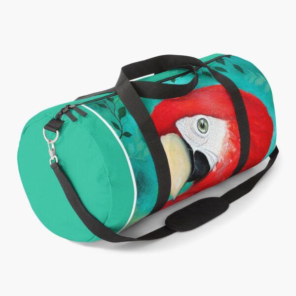 Item preview, Arara Amazônica Red amazon macaw realistic painting designed and sold by ArteAmaszonica.