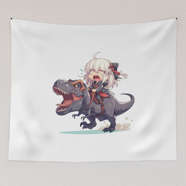 Item preview, Okita Souji Alter Fate Grand Order Dinosaur Dash designed and sold by Dashsopaner.