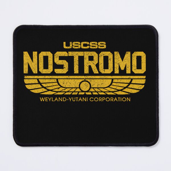 Item preview, Yellow Distressed Sci-Fi Spaceship Emblem designed and sold by DonnellKohler.
