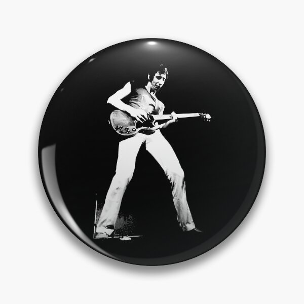 Item preview, Who Came First Monochrome Guitarist Action designed and sold by VanceWaelchi.