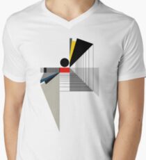 BLACK POINT Men's V-Neck T-Shirt