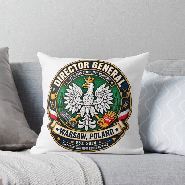 Item preview, Director General Warsaw Poland Crest Emblem designed and sold by FABIOLA1970.