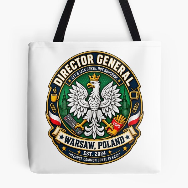 Item preview, Director General Warsaw Poland Crest Emblem designed and sold by FABIOLA1970.