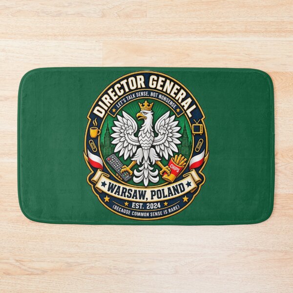 Item preview, Director General Warsaw Poland Crest Emblem designed and sold by FABIOLA1970.