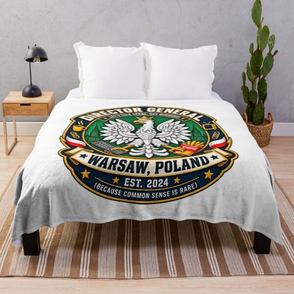 Item preview, Director General Warsaw Poland Crest Emblem designed and sold by FABIOLA1970.