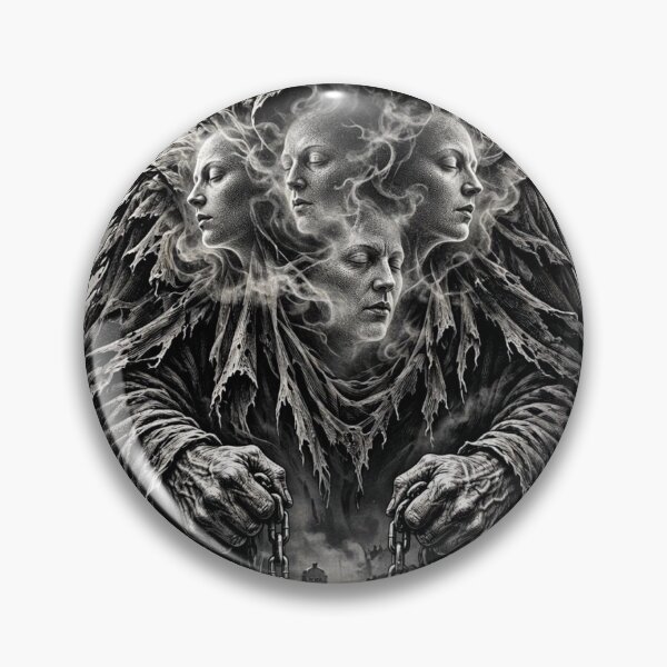 Item preview, : The Amalgam Multi Faced Spirit Phantom designed and sold by WeirdWheeledArt.