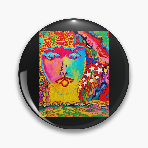 Item preview, Thousand Miles From My Love Psychedelic Face Sun Stars designed and sold by VanceWaelchi.