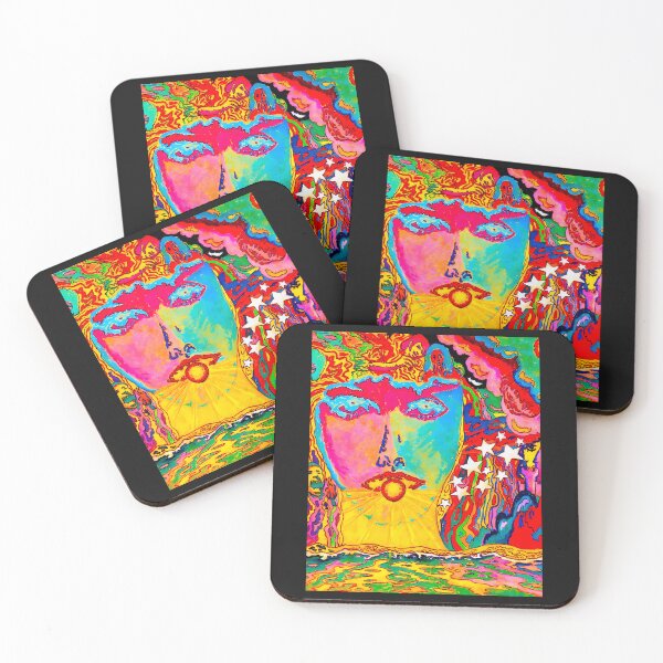 Item preview, Thousand Miles From My Love Psychedelic Face Sun Stars designed and sold by VanceWaelchi.