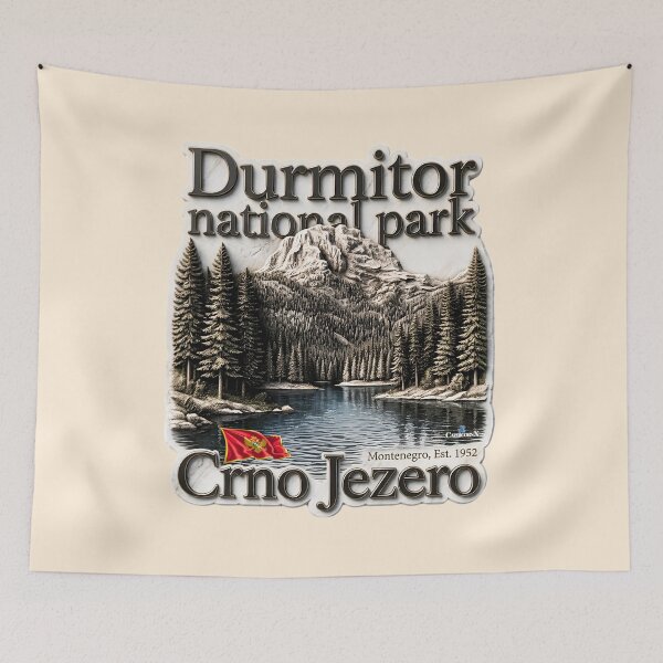 Item preview, 3D Durmitor National Park Crno Jezero designed and sold by EvergreenPark - Tee Studio.