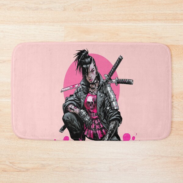 Item preview, Emo Pink Punk Moon Lady Samurai designed and sold by RichardRags.