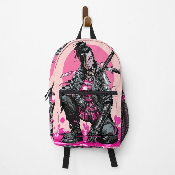 Item preview, Emo Pink Punk Moon Lady Samurai designed and sold by RichardRags.
