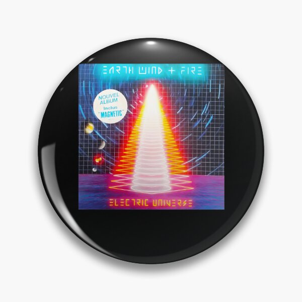 Item preview, Earth Wind And Fire Electric Universe Neon Grid Pyramid designed and sold by VanceWaelchi.