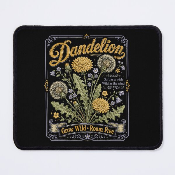 Item preview, Dandelion, Wildflower, Botanical Nature, Country Floral, Country Music Fan Gift, Dandelion Lover designed and sold by Quiajia.