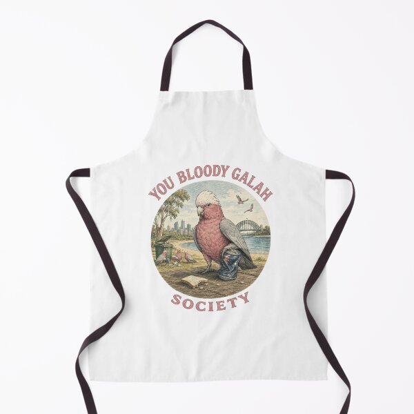 Item preview, You Bloody Galah Funny Australian Slang Galah Bird Meme designed and sold by Yellowriversss.