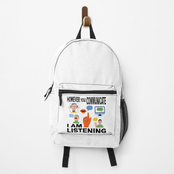 Item preview, However You Communicate I'm Listening AAC SLP Sped Teacher designed and sold by Colorfulman.