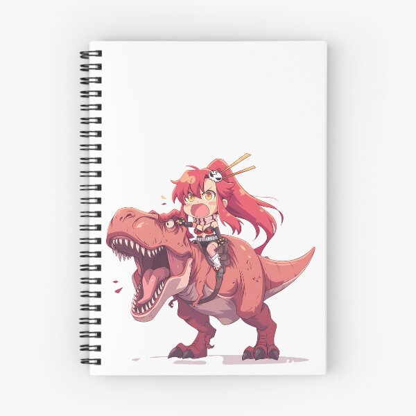 Item preview, Yoko Littner Gurren Lagann Pink Dinosaur Chibi Adventure designed and sold by Dashsopaner.