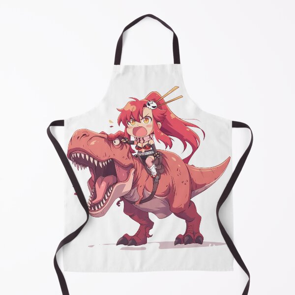 Item preview, Yoko Littner Gurren Lagann Pink Dinosaur Chibi Adventure designed and sold by Dashsopaner.