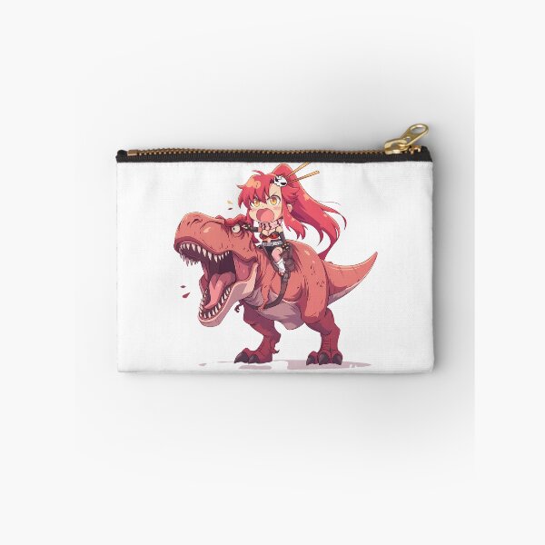 Item preview, Yoko Littner Gurren Lagann Pink Dinosaur Chibi Adventure designed and sold by Dashsopaner.