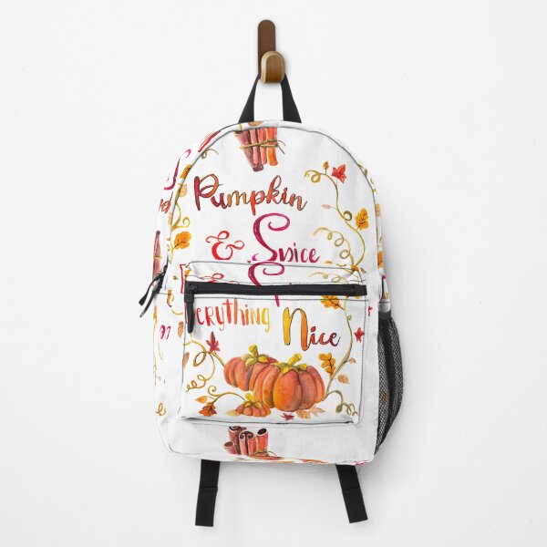 Item preview, PUMPKIN SPICE & EVERYTHING NICE | Cozy Fall Pumpkin Illustration | Autumn Kitchen Decor Watercolor Art designed and sold by CaroEscalante.