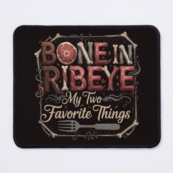 Item preview, Bone in Ribeye My Two Favorite Things designed and sold by SkrabinhoArt.