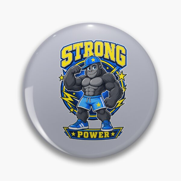 Item preview, Strong Gorilla Power – Urban Fitness Streetwear designed and sold by Aimetoi.