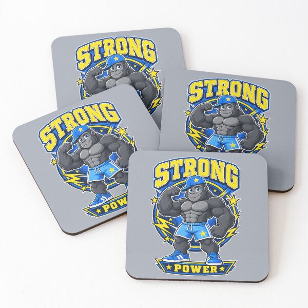 Item preview, Strong Gorilla Power – Urban Fitness Streetwear designed and sold by Aimetoi.