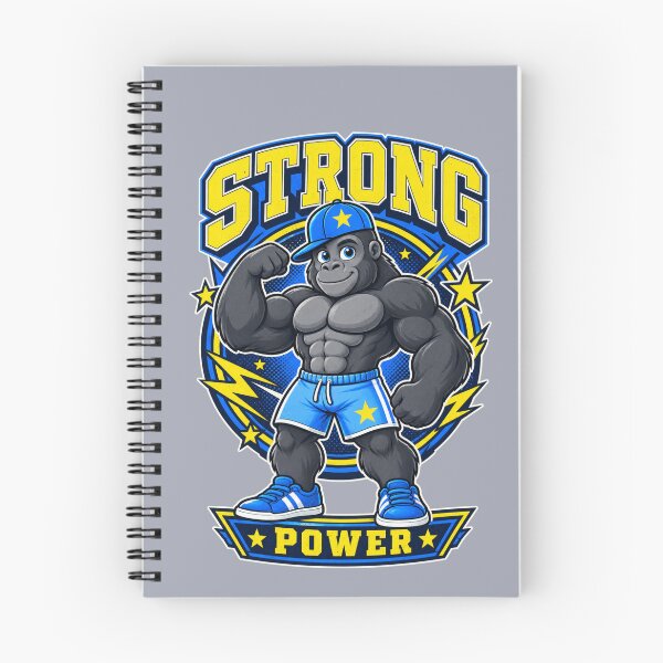 Item preview, Strong Gorilla Power – Urban Fitness Streetwear designed and sold by Aimetoi.