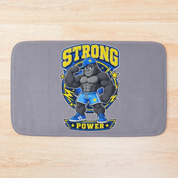 Item preview, Strong Gorilla Power – Urban Fitness Streetwear designed and sold by Aimetoi.