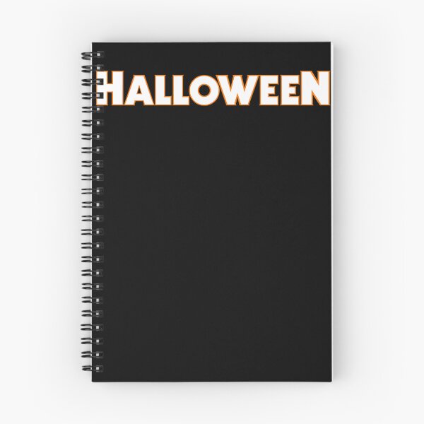 Item preview, Horror Movie Classic Orange White Bold Typography designed and sold by Disparo.
