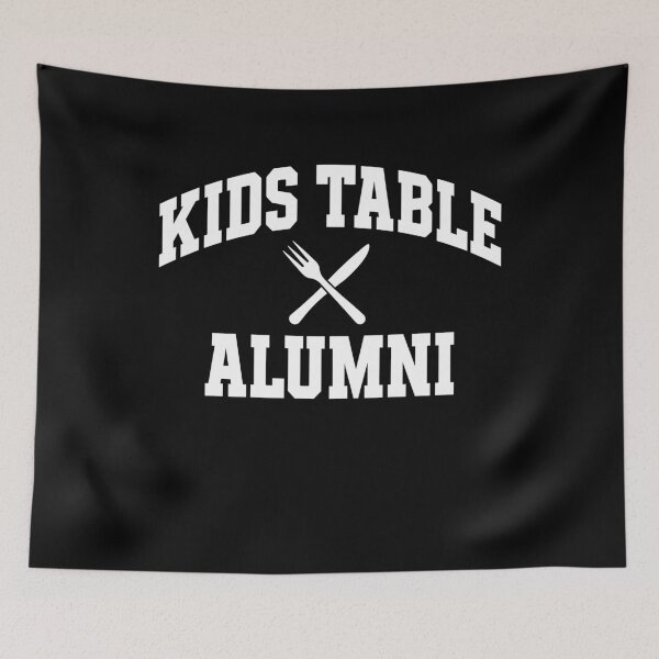 Item preview, Kids Table Alumni Thanksgiving designed and sold by DrawMotion.