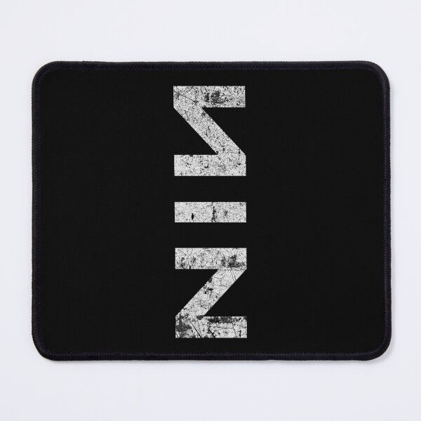 Item preview, Industrial Rock Band Vertical Logo Distressed White designed and sold by Disparo.